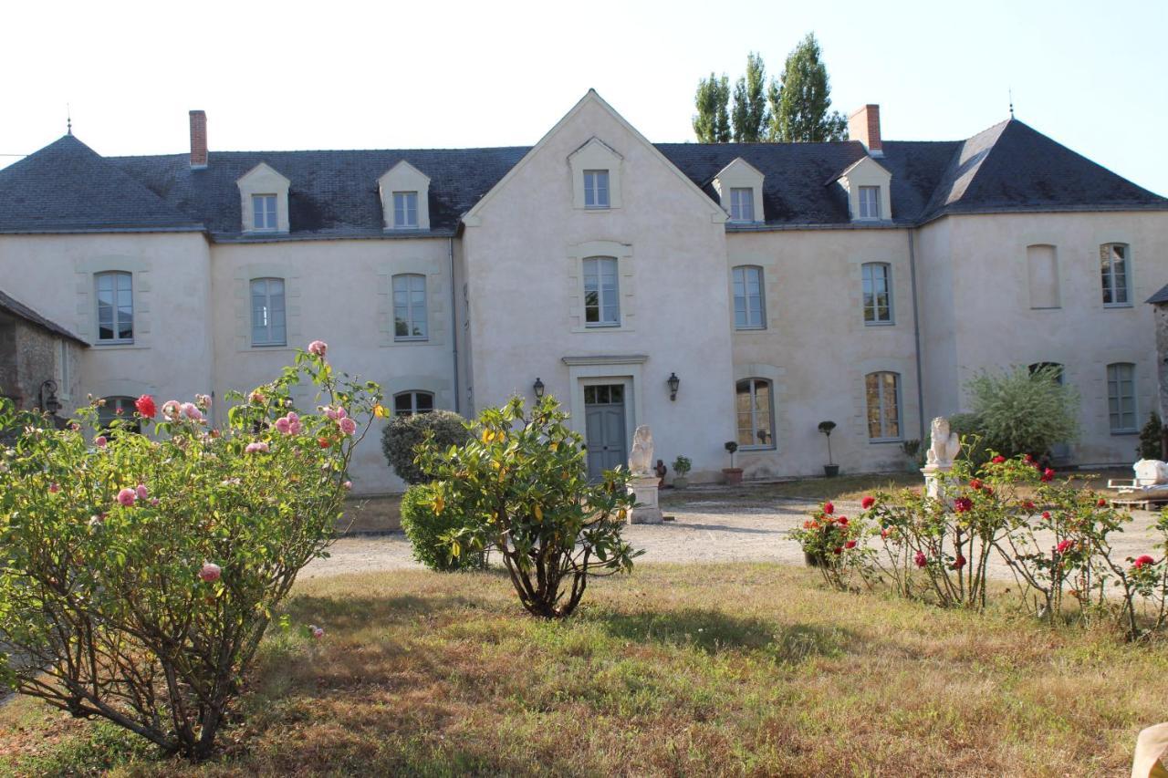 Manoir De Bel Ebat Hotel Crossac ภายนอก รูปภาพ